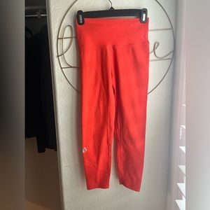 Blood orange P’tula leggings !! High waisted cropped